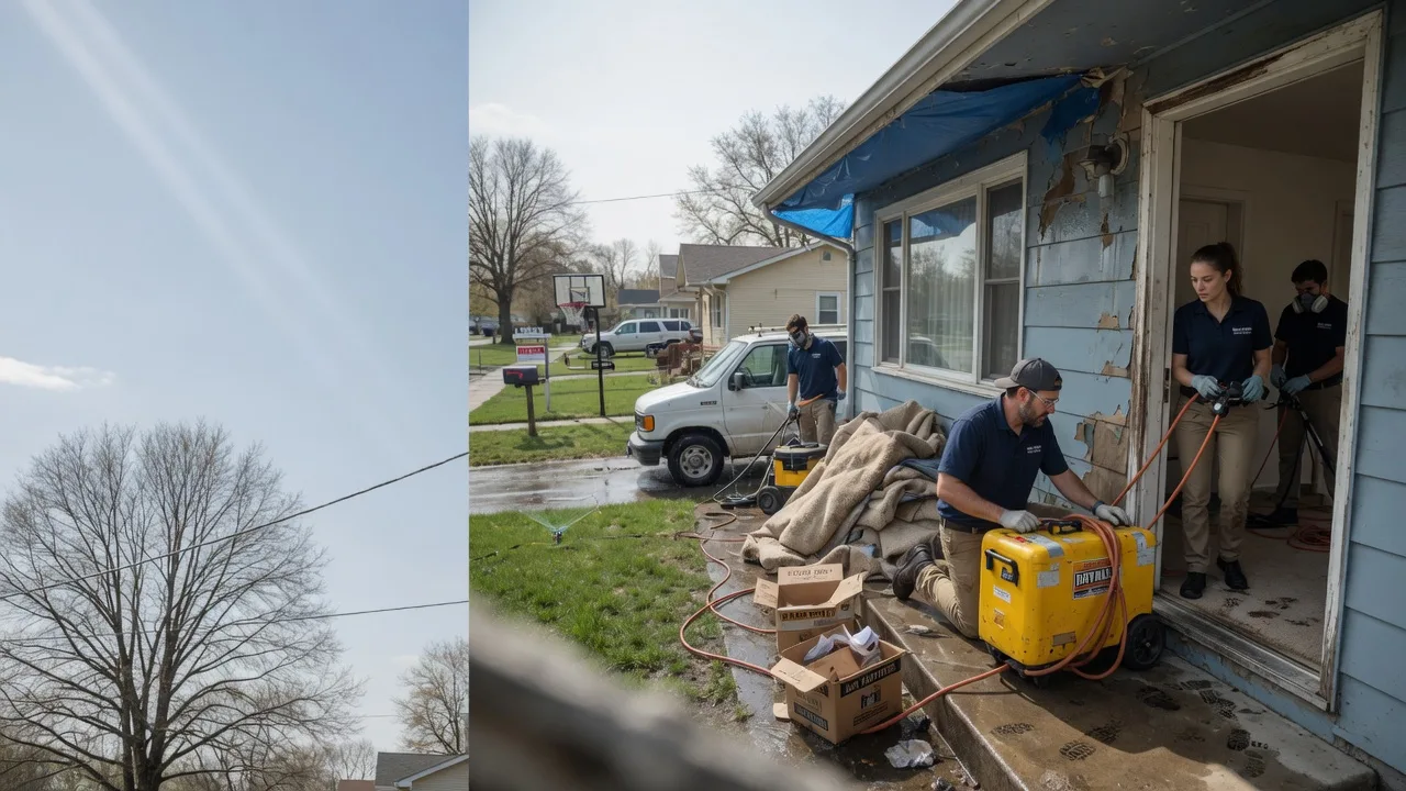 Basement Flood Cleanup in La Jara, NM near me